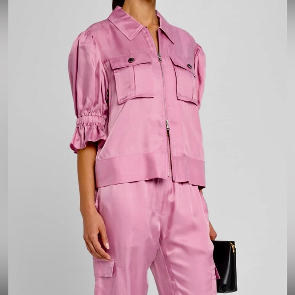 PRICE DROP💥‼️Cinq a’ Sept Primrose Pink,Brand NEW Satin set!! SO gorgeous!🩷🩷